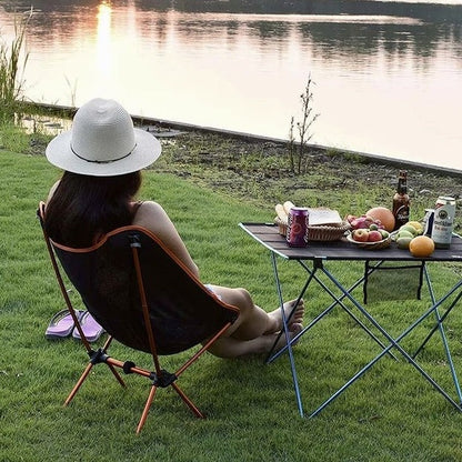 Ultra lightweight folding and portable chair for camping, beach, fishing, travel, hiking, picnic - UltraLightChair™