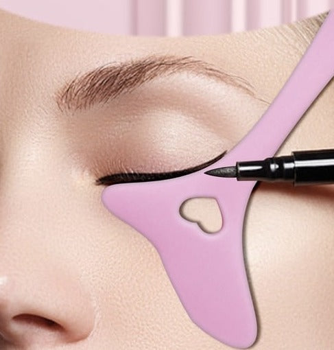 Silicone make-up stencils, beauty tools for eyeliner, mascara, lipstick, cream applicator and face mask. - FastMakeUp™