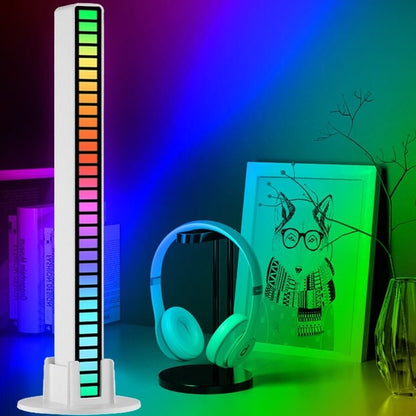 RGB Synchronized Led Light with Voice Control Mood Lighting Popular Colorful Music for Internet Car Office Induction Creative - ColonneLed™