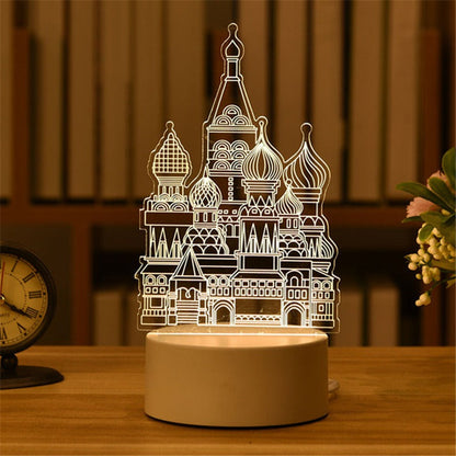 Veilleuse motif 3D - 3DNightLight™