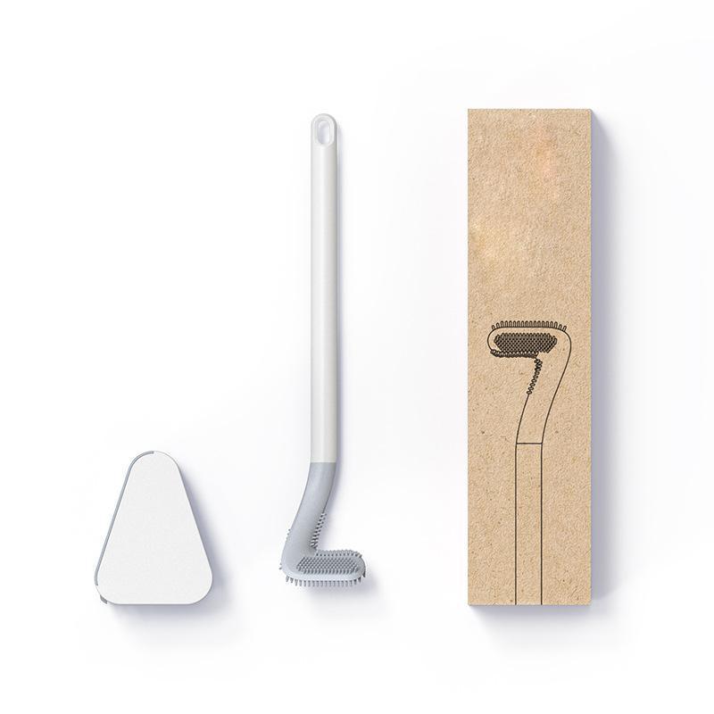 BROSSE DE TOILETTE FORME CLUB DE GOLF AVEC PORTE-BROSSE - Le Grenier Parisien