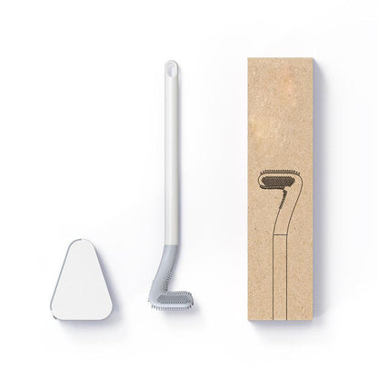 BROSSE DE TOILETTE FORME CLUB DE GOLF AVEC PORTE-BROSSE - Le Grenier Parisien