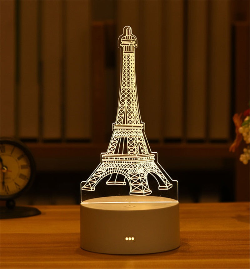 Veilleuse motif 3D - 3DNightLight™