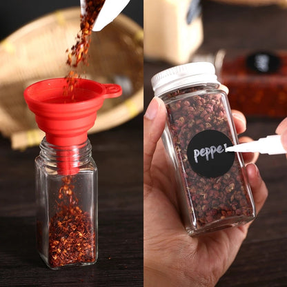 Bocaux à Épices en Verre -  SpicyJars™