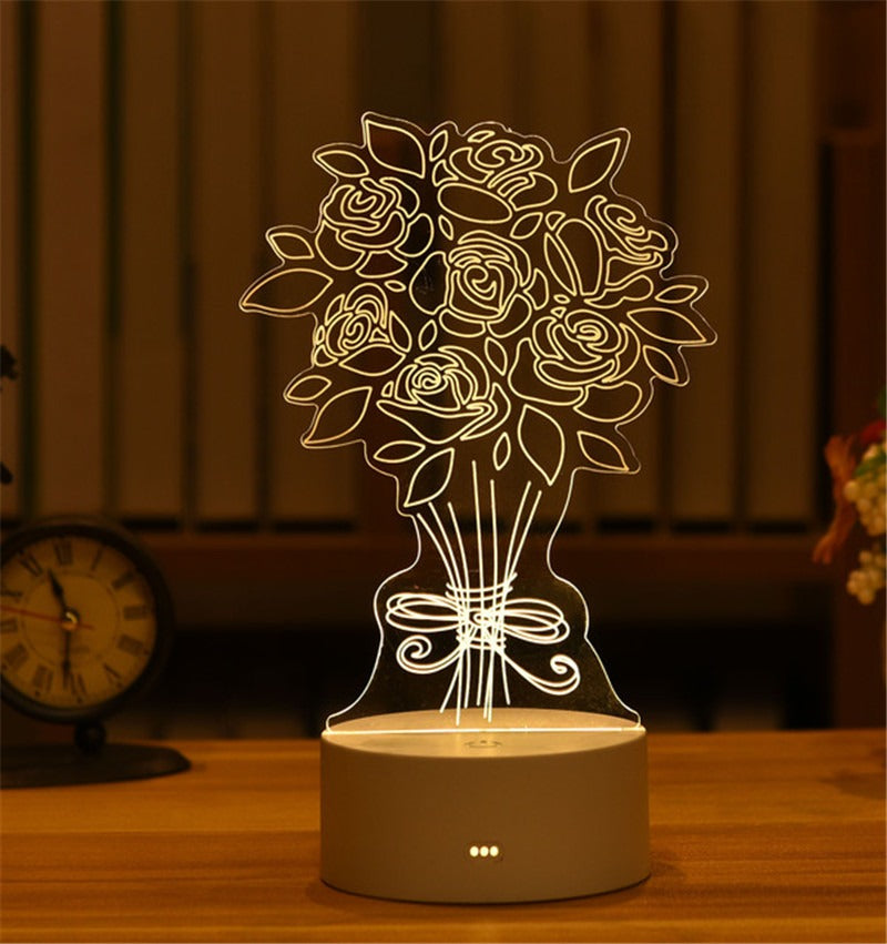 Veilleuse motif 3D - 3DNightLight™