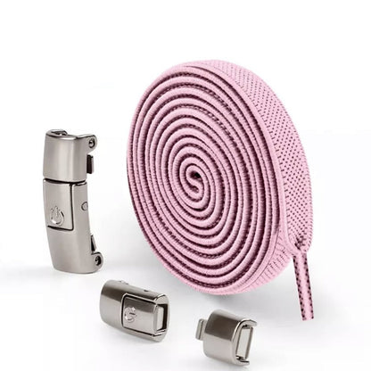 Snap-lock elastic laces for children's and adult sneakers 8mm - LacetClips™