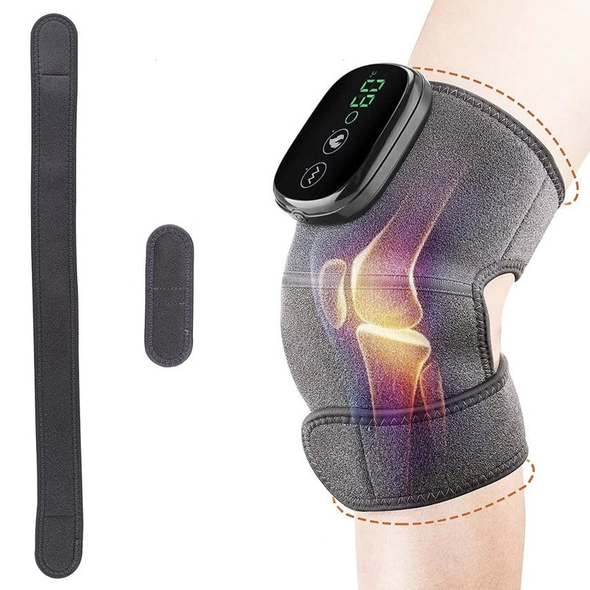 Electric thermal massager for knees and elbows, joint heating, vibration, elbow splint, arthritis, knee support, physiotherapy - Therapy™