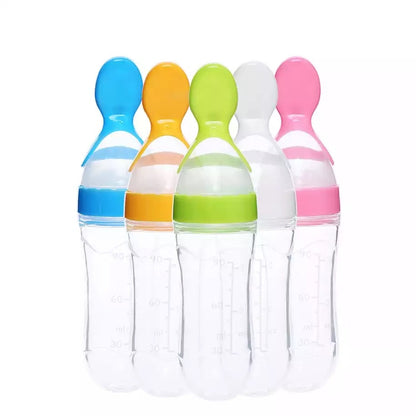 Cuillère-gourde pour bébé Anti-splash - BabySpoon™