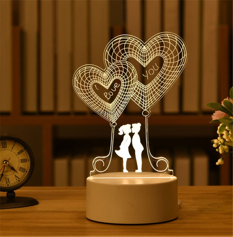 Veilleuse motif 3D - 3DNightLight™