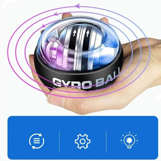 Fitness equipment for wrist, hand, arm strengthening, gyroscope power ball, muscle relaxation - PowerBall™