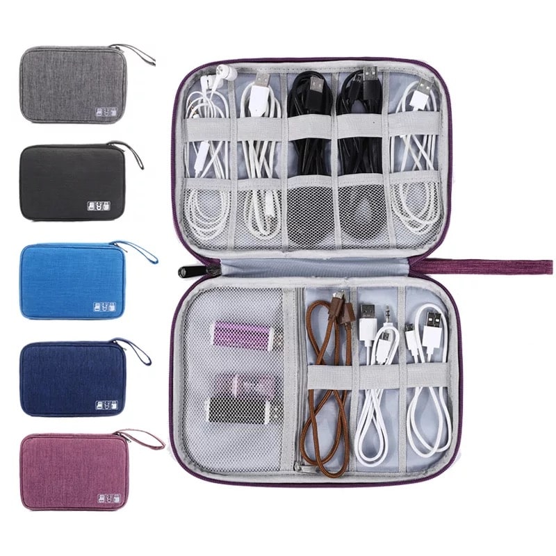 Cable Storage Case - Waterproof Electronic Digital Organizer - CableStorage™
