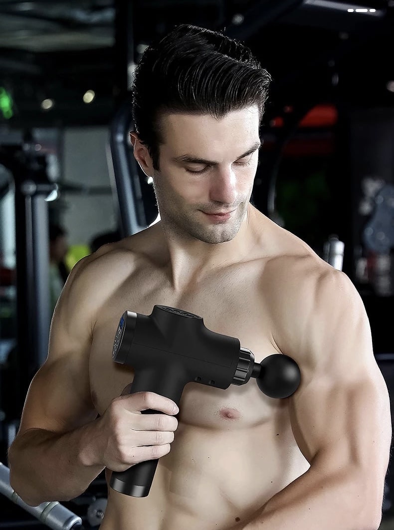 Pistolet de massage à écran LCD - Extra-massage Gun™