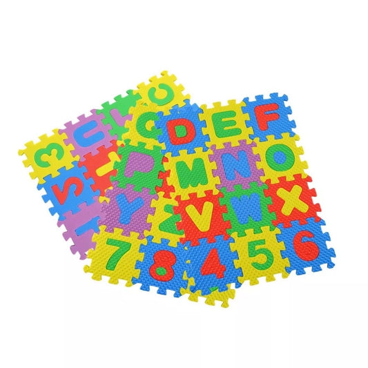 Puzzle 3D en mousse alphabet et chiffres, 36 pièces - 3dPuzzle™