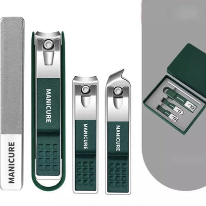 Ensemble de coupe-ongles pour hommes et femmes, boîte à manucure et pédicure de haute qualité - NailClipper™