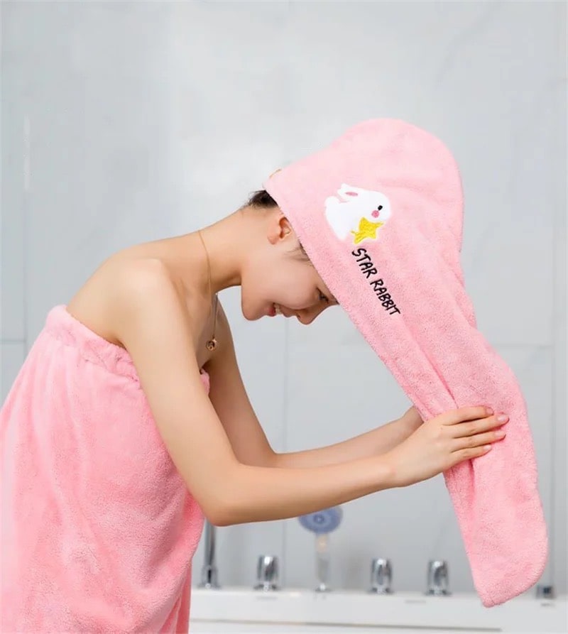 Soft Microfiber Hair Towel - SoftHairTowel™
