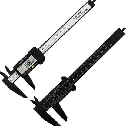 Carbon fiber electronic digital caliper, 150 mm, Vernier dial, digital micrometer, measuring tools - DigitalMicrometer™
