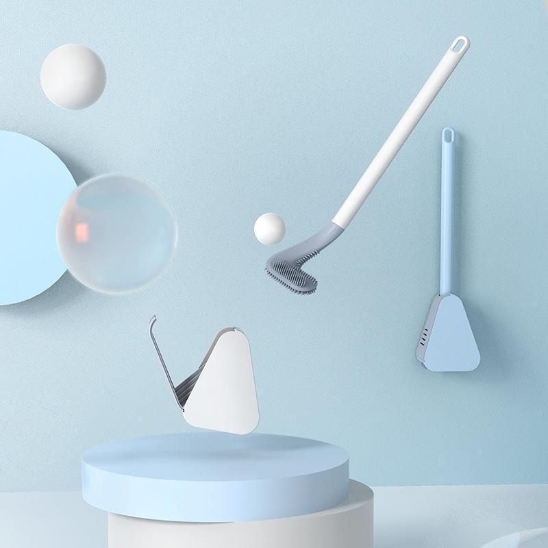 BROSSE DE TOILETTE FORME CLUB DE GOLF AVEC PORTE-BROSSE - Le Grenier Parisien
