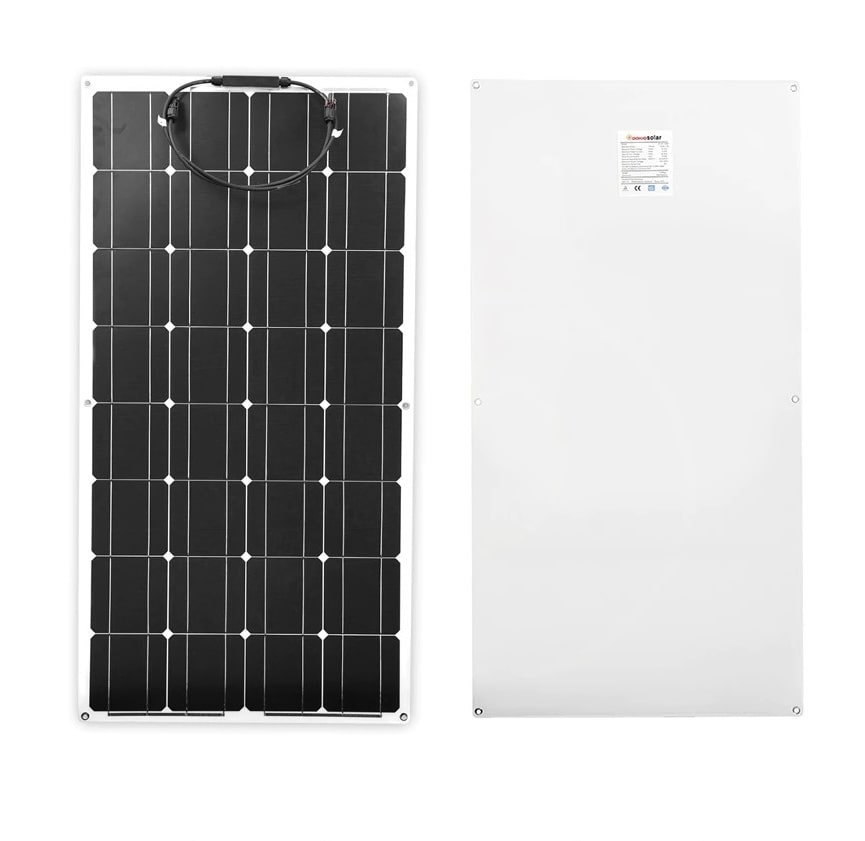 Flexible 16V solar panel for interiors, boats and motorhomes - FlexSolarPanel™