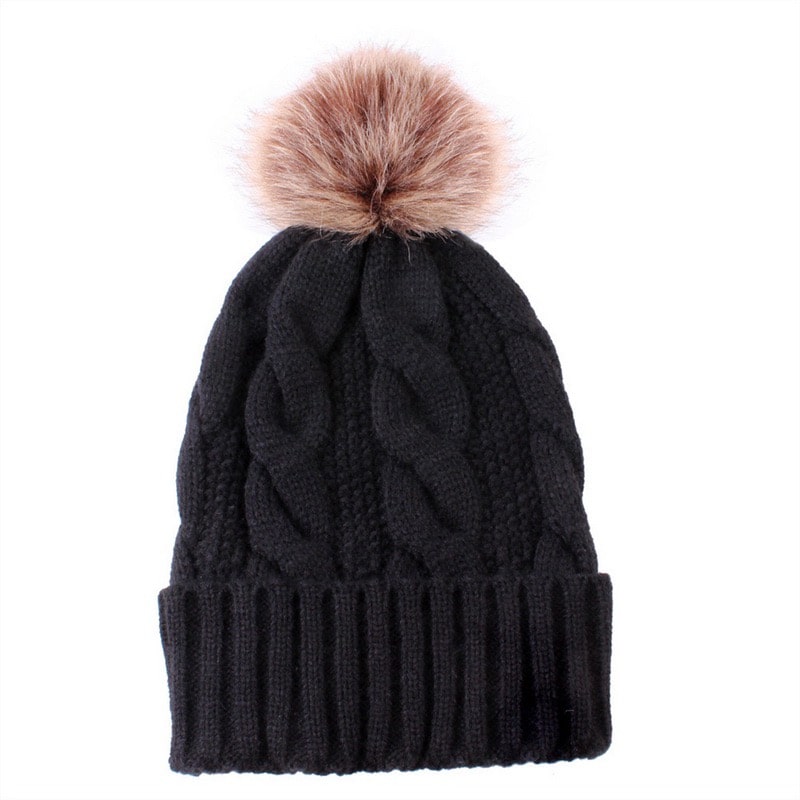 Bonnet tricoté en laine épaisse chaude - WoolHat™