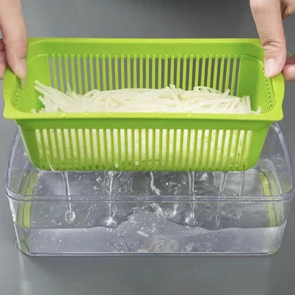 Râpe-coupe-légumes et fruits multifonctions 10 en 1 - FruitCutter™
