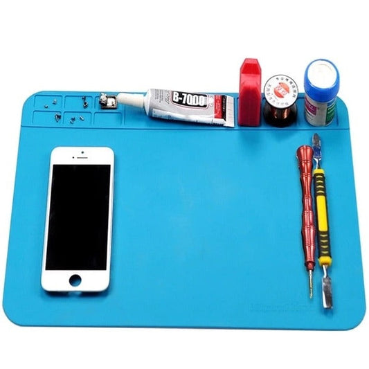 Heat insulation soldering mat, work tools, telephone and computer repair tool kit, heat-resistant maintenance platform - RepairZone™
