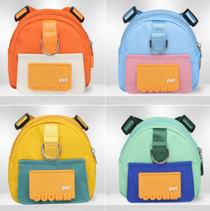 Laisse de chien de dessin animé SR, fournitures pour animaux de compagnie, voyage en plein air, petit - DoggyBackpack™