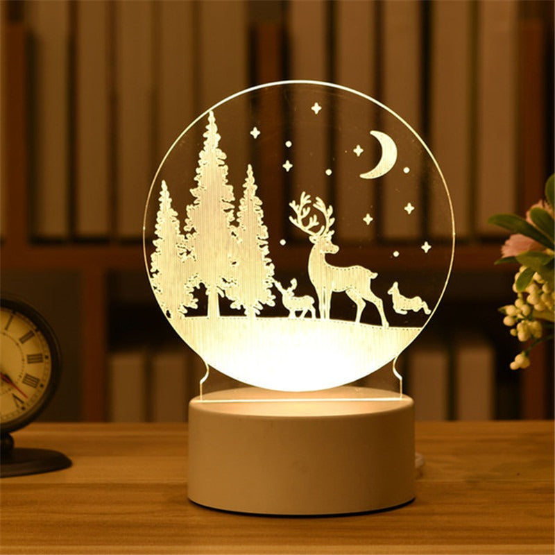Veilleuse motif 3D - 3DNightLight™