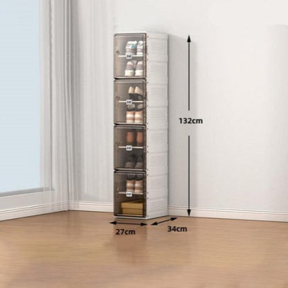 Armoire de Rangement à Chaussures Pliable - KAYLA™