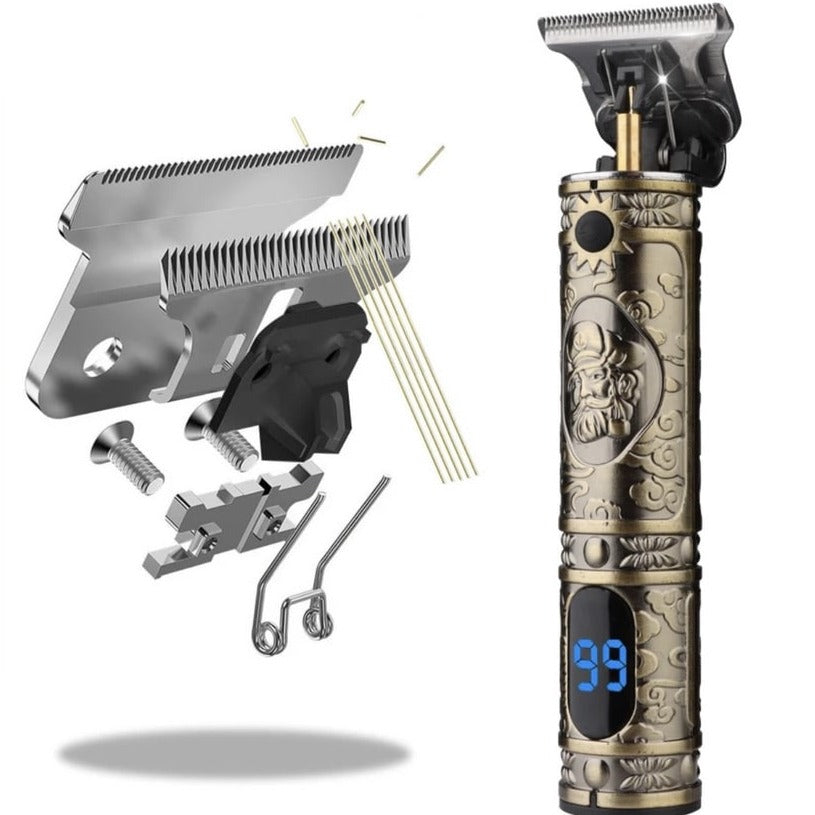 Tondeuse électrique Rechargeable Vintage T9 - BarberPro™