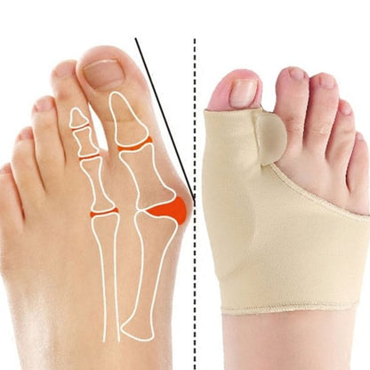 Hallux Valgus toe separator bunion corrector, toe straightener, foot pain relief, orthopedic pedicure tools 1 pair - FootComfort™