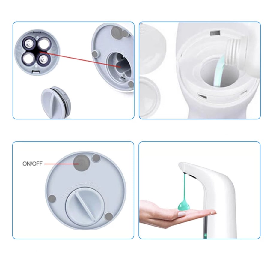 Automatic liquid soap dispenser - AutomaticSoap™