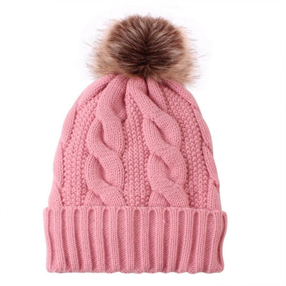 Knitted hat in warm thick wool - WoolHat™
