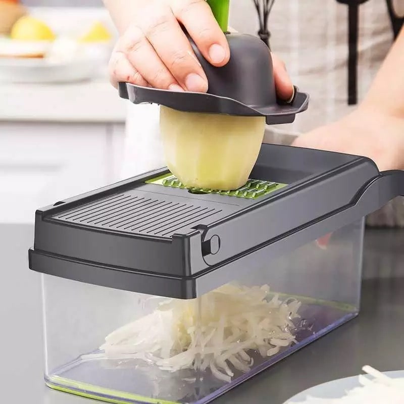 Râpe-coupe-légumes et fruits multifonctions 10 en 1 - FruitCutter™