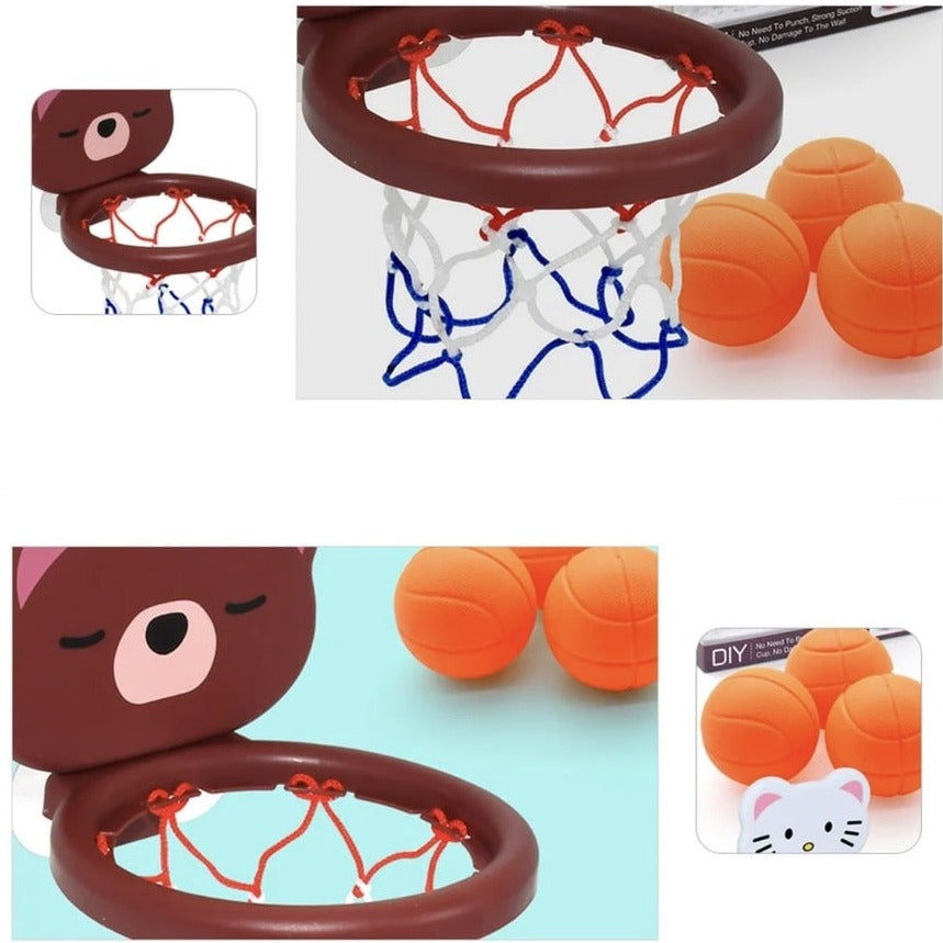 Bath toy, mini bear shooting basket for children - BasketBear™