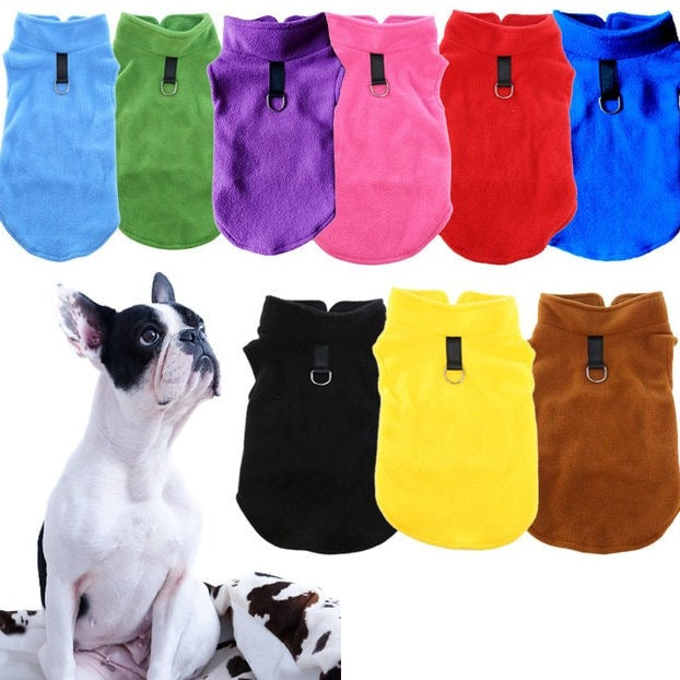 Vêtements en polaire doux pour petits chiens - DogJacket™