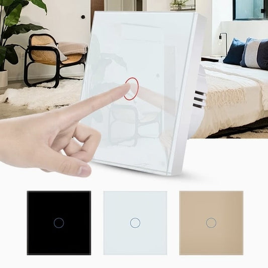 Interrupteur mural tactile en verre - GlassCapacitor™