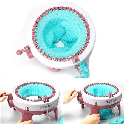 Machine Cylindre à Tricoter et Tisser - KnittingMachine™