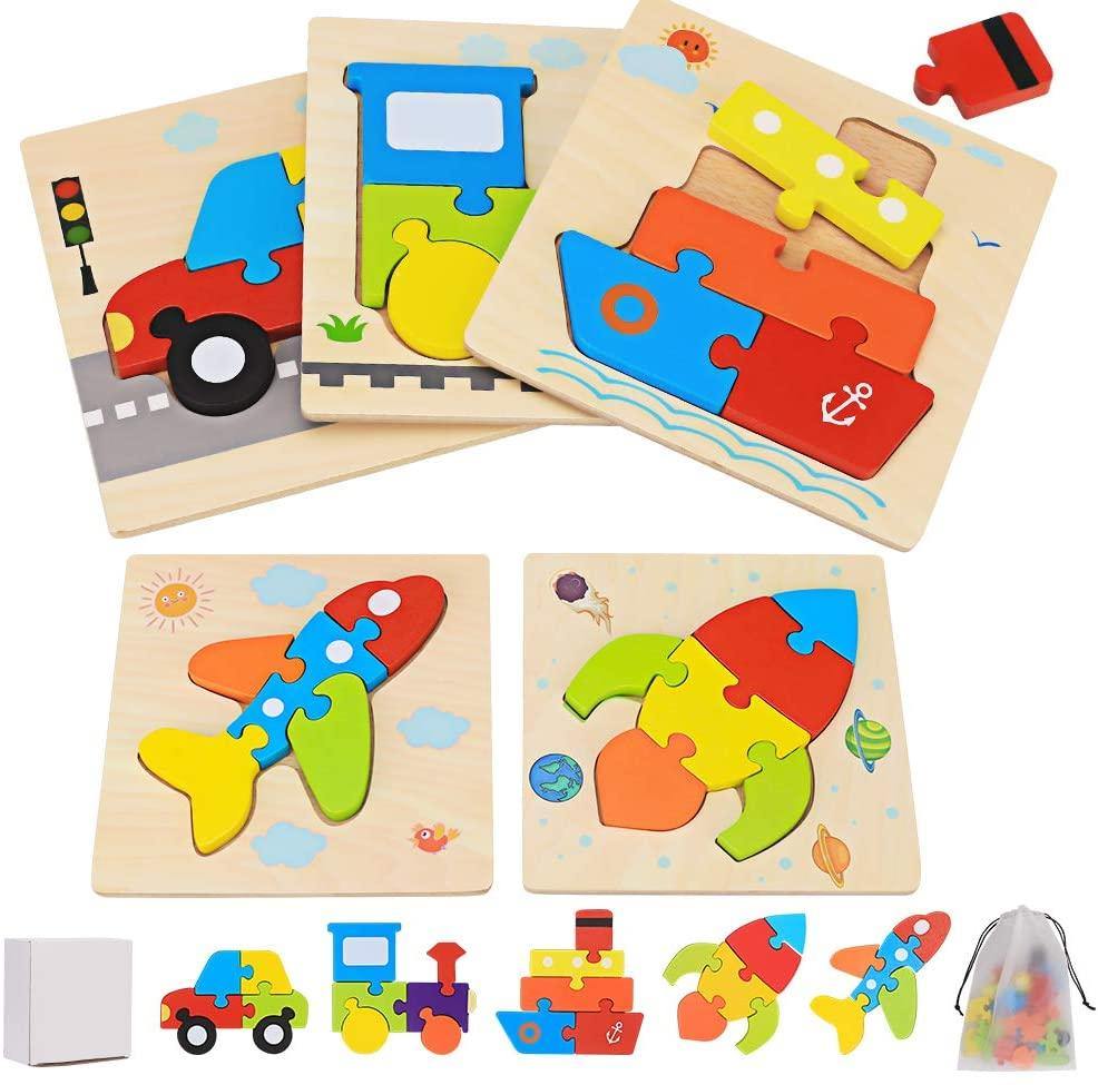 Puzzle 3D en Bois pour Enfant - Babyzzle™ - Le Grenier Parisien