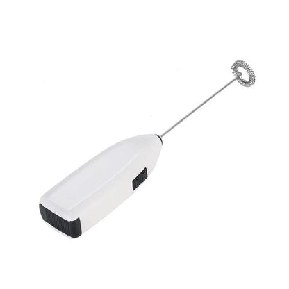 Mini portable electric egg beater in stainless steel, coffee, milk, tea mixer - MousseurÉlectrique™
