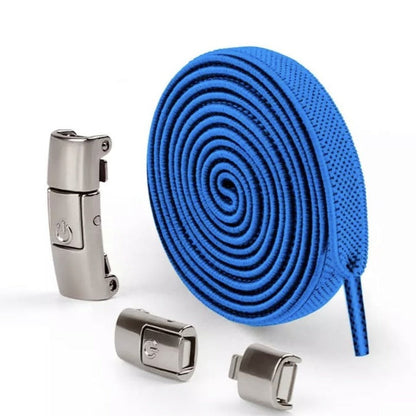 Snap-lock elastic laces for children's and adult sneakers 8mm - LacetClips™