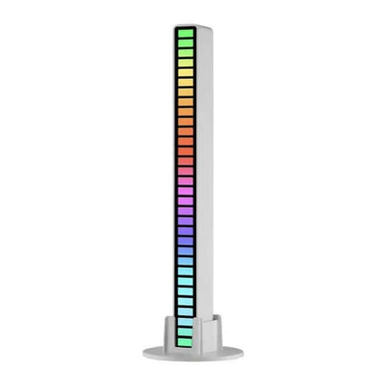 RGB Synchronized Led Light with Voice Control Mood Lighting Popular Colorful Music for Internet Car Office Induction Creative - ColonneLed™