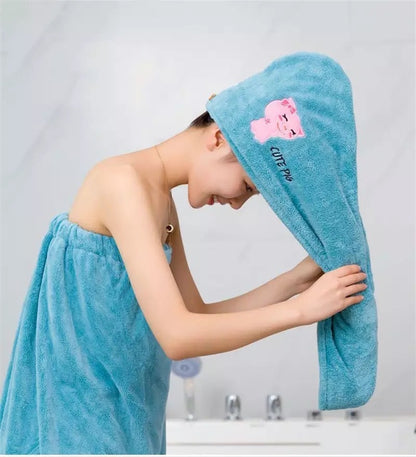 Soft Microfiber Hair Towel - SoftHairTowel™