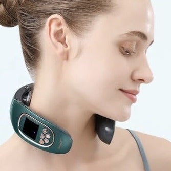 Electromagnetic massager with LCD display -  PulseMassage™
