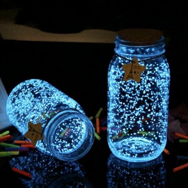 Poudre de Sable Fluorescente, Pigment Lumineux, Gravier Noctilucent - LuminousSand™