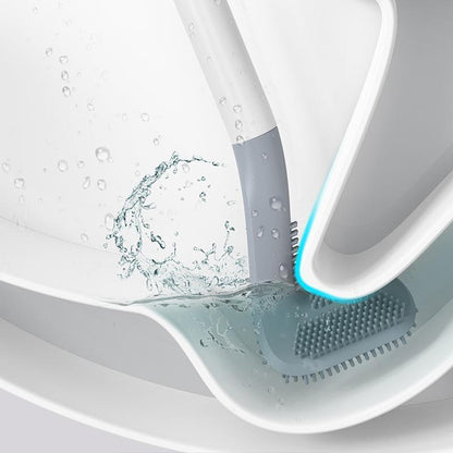 BROSSE DE TOILETTE FORME CLUB DE GOLF AVEC PORTE-BROSSE - Le Grenier Parisien