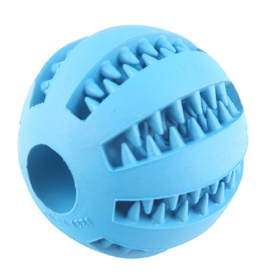 Balle à macher interactive en caoutchouc pour chiens - Chewball™