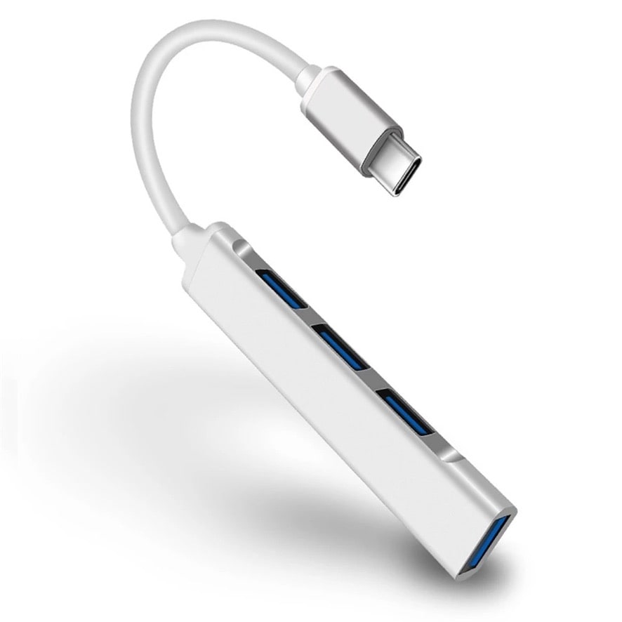 Adaptateur USB C 3.0 Type C 3.1, 4 ports pour Xiaomi, Lenovo, Macbook Pro 13 15, Air Pro PC  - MultiSplitterAdaptateur™