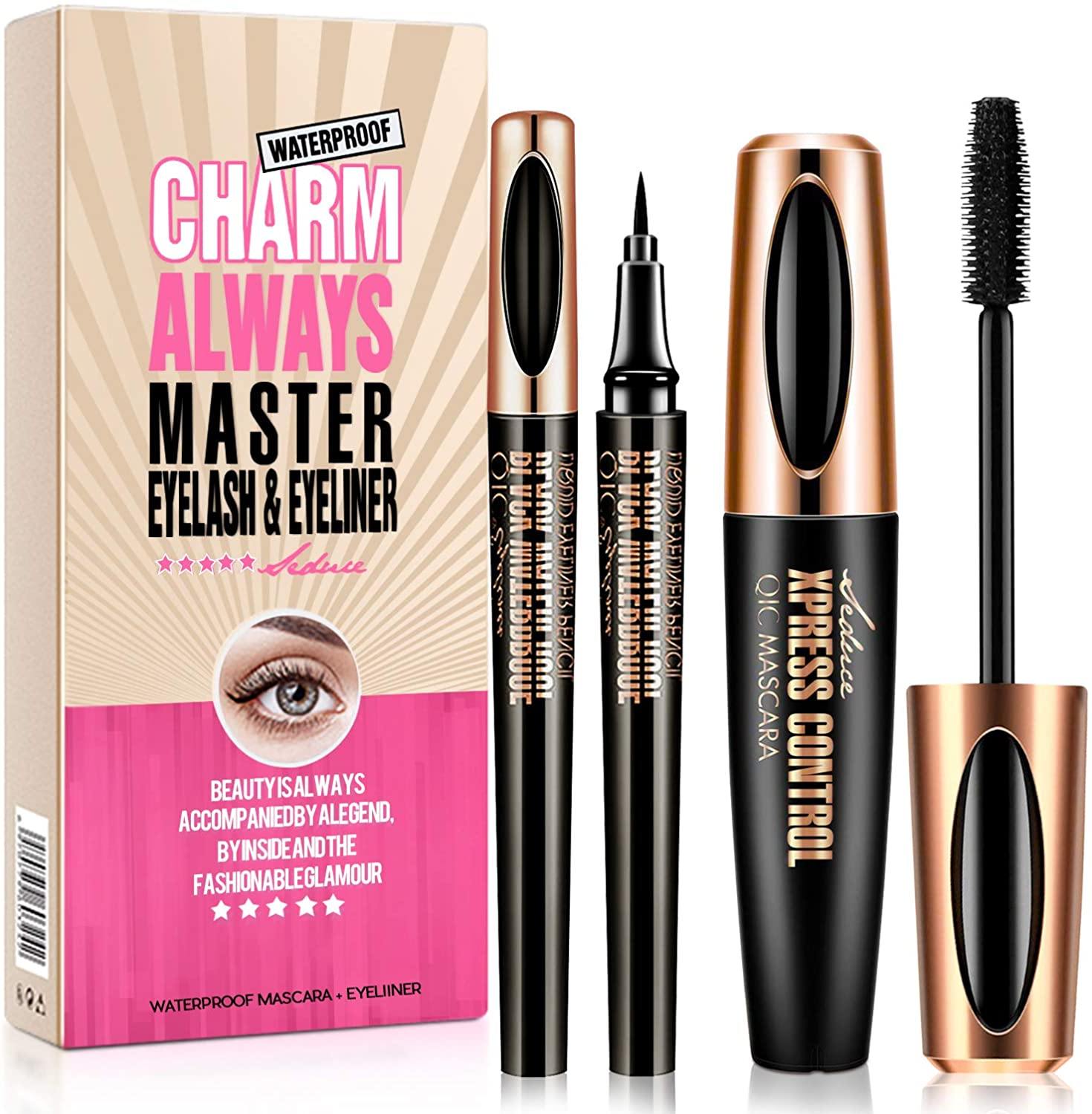 Mascara ZERAH™ - Fibres de soie 4D Waterproof - Le Grenier Parisien
