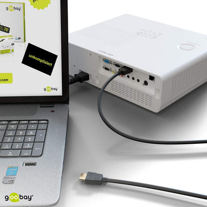 Câble HDMI 2.0 1m haute vitesse Ultra HD, supportant les formats 3D et avec canal de retour audio - Le Grenier Parisien