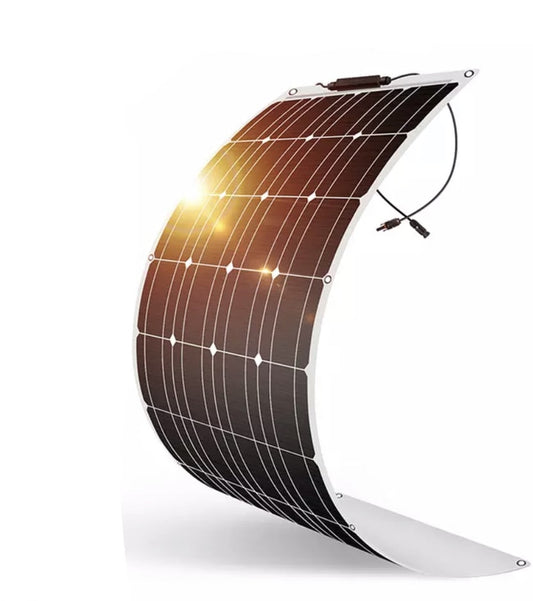 Flexible 16V solar panel for interiors, boats and motorhomes - FlexSolarPanel™